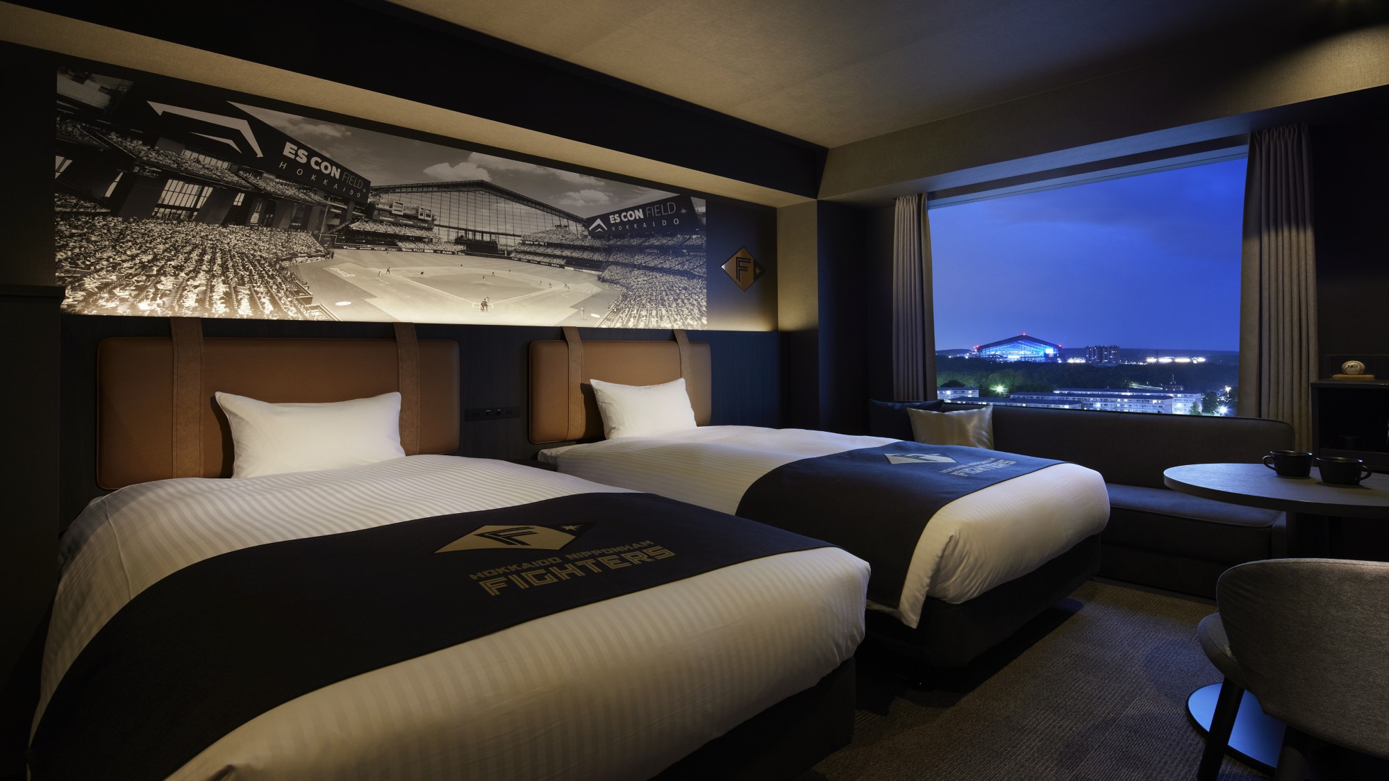 ファイターズフロア ツイン+1 エスコンフィールドビュー