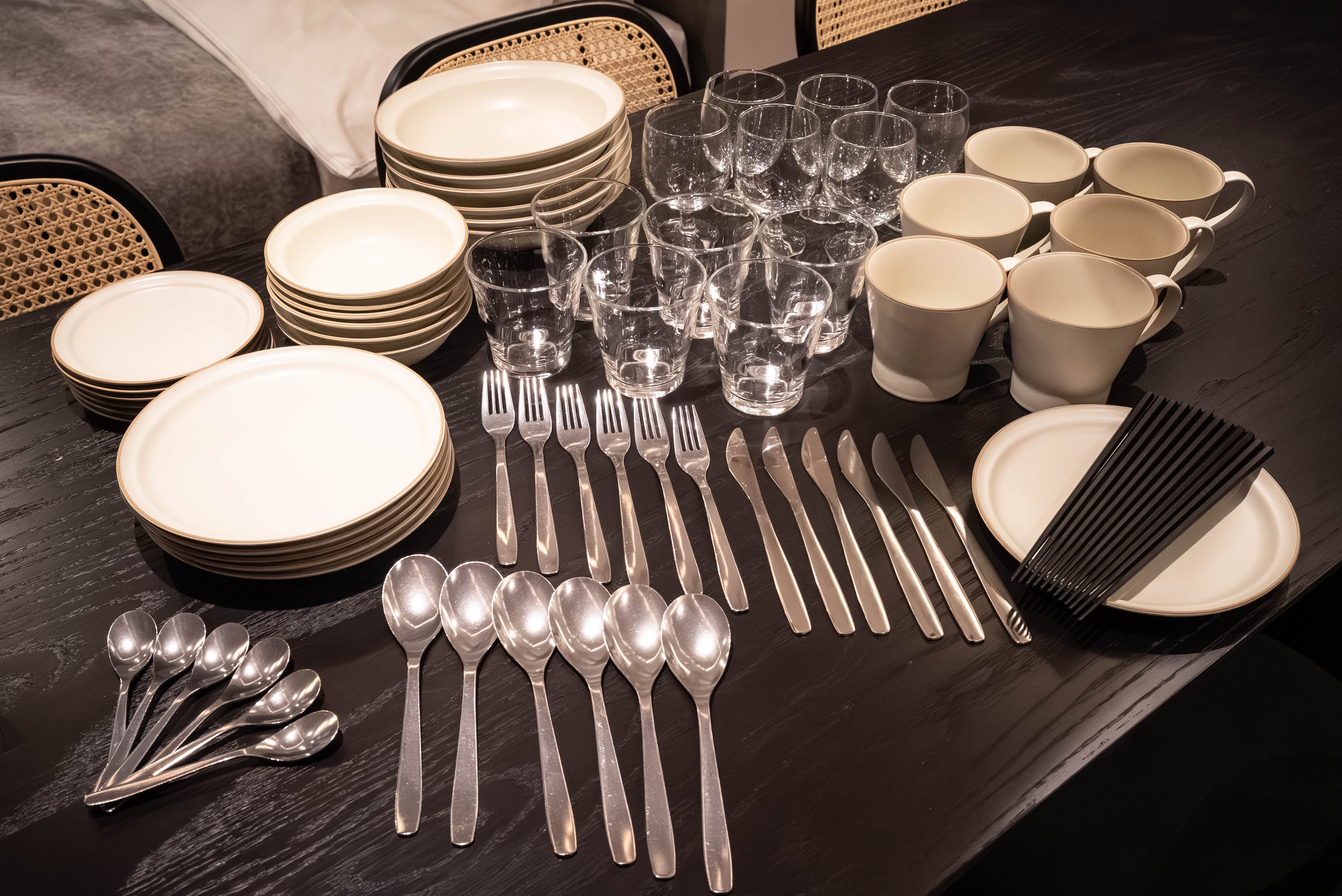 客室内カトラリー