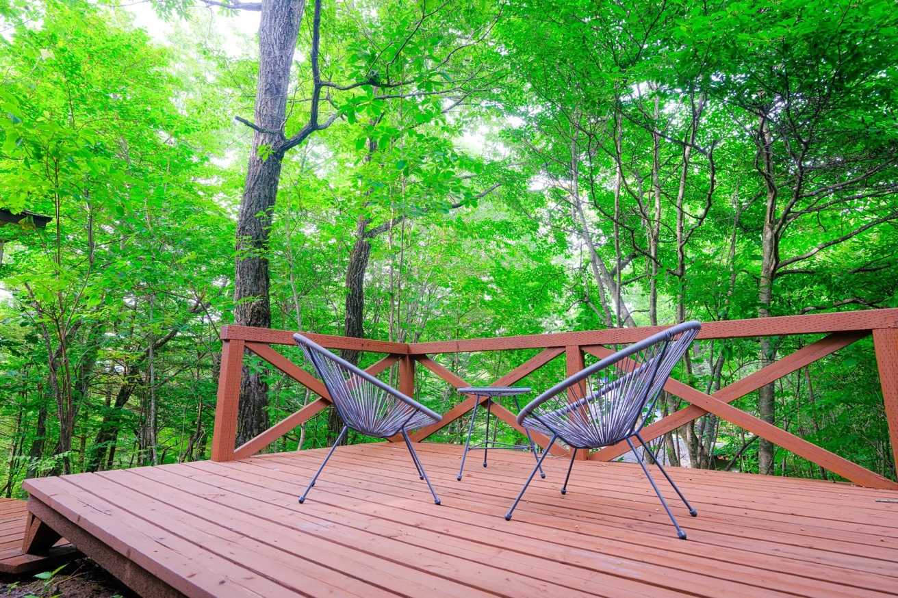 【2人以上の旅行におすすめ】1日1組限定｜素泊まりプラン｜BBQ可｜自然に囲まれたテラスあり