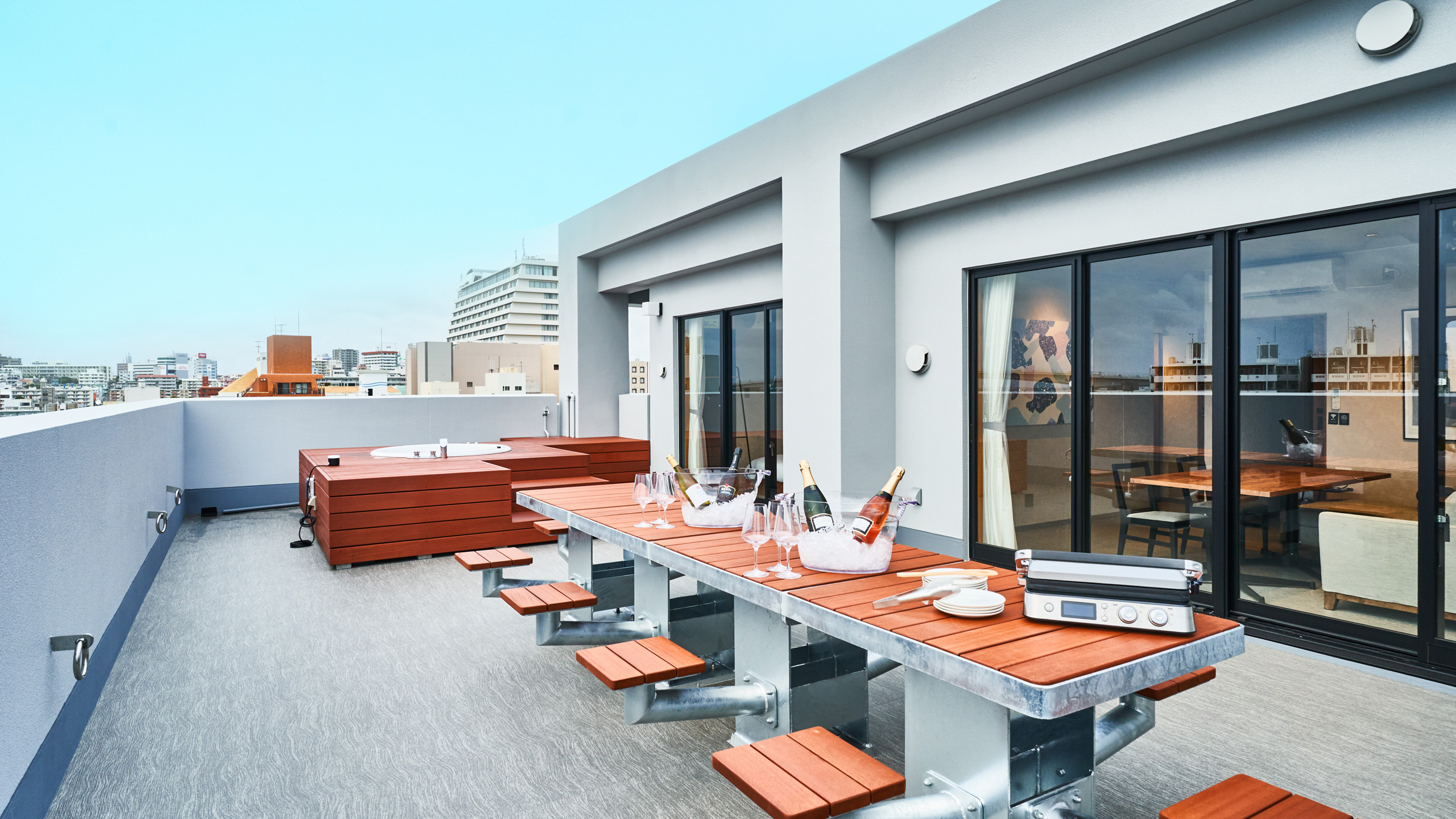 スイートルーム　テラス