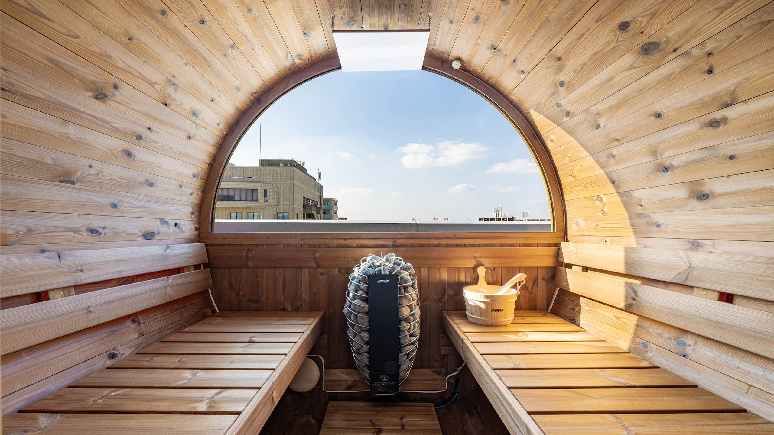 スイートルーム　サウナ