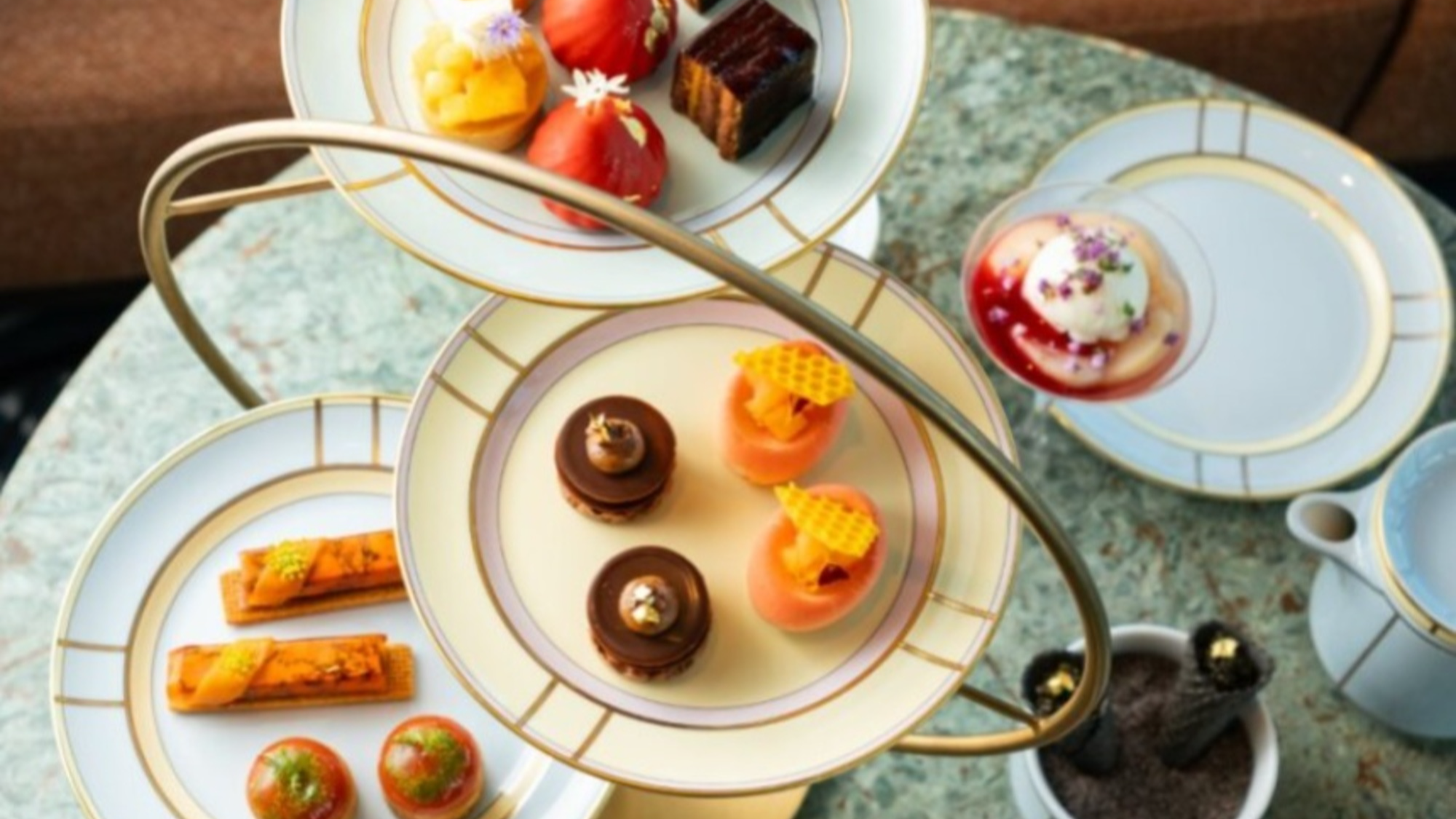 ピーコックアレーのアフタヌーンティー