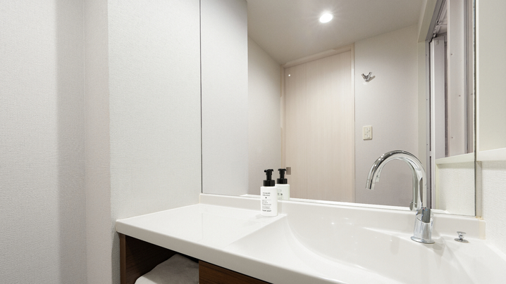 ◇清潔感と機能性を備えた洗面スペース