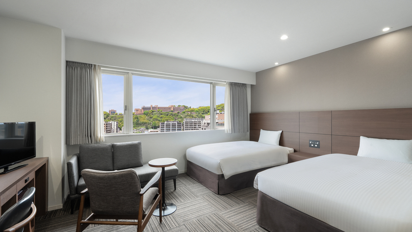 ◇大きなな窓を備えたスーペリアツインルーム(一例)