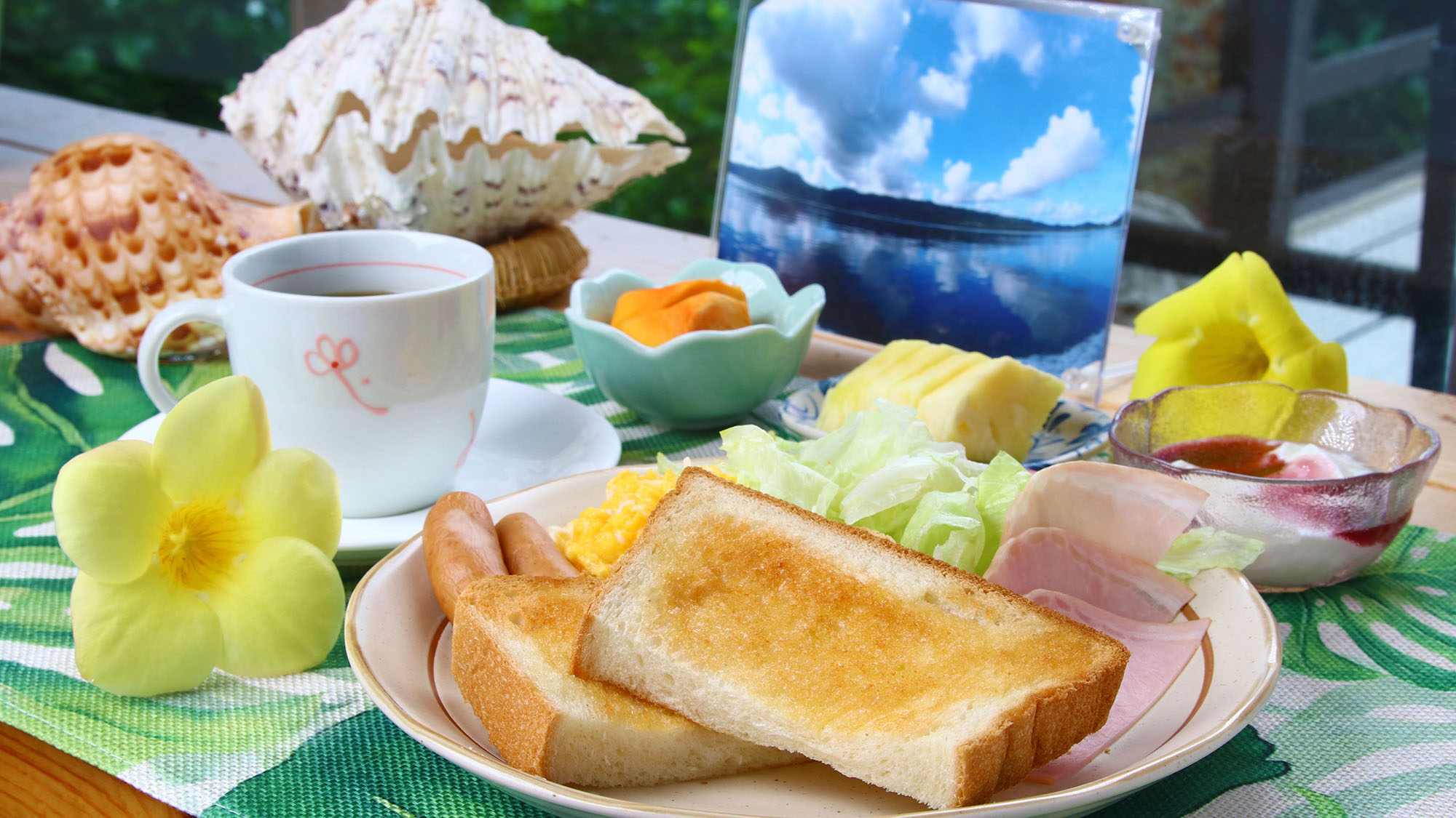 【お料理】  朝食の一例