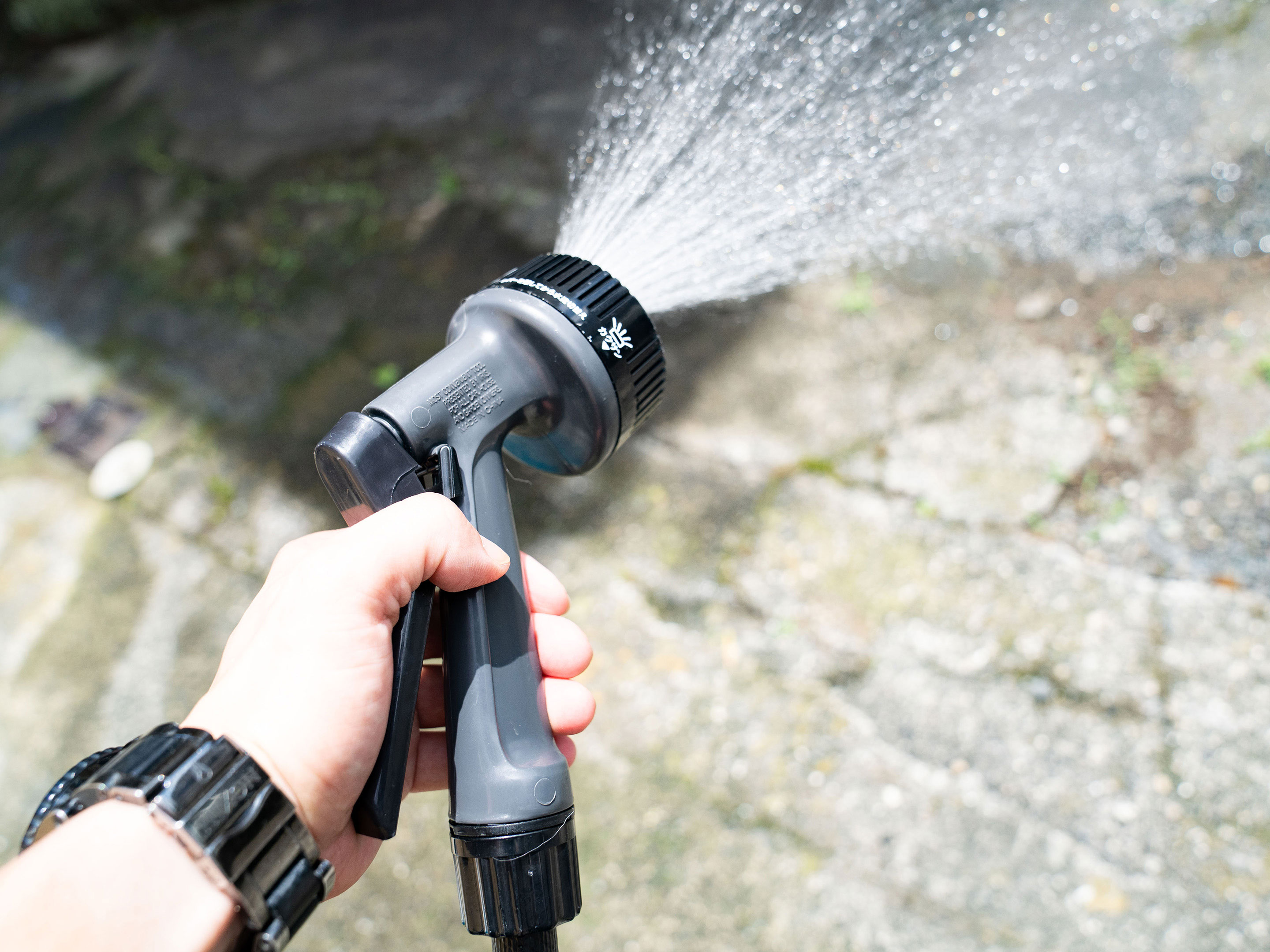 屋外シャワーホース