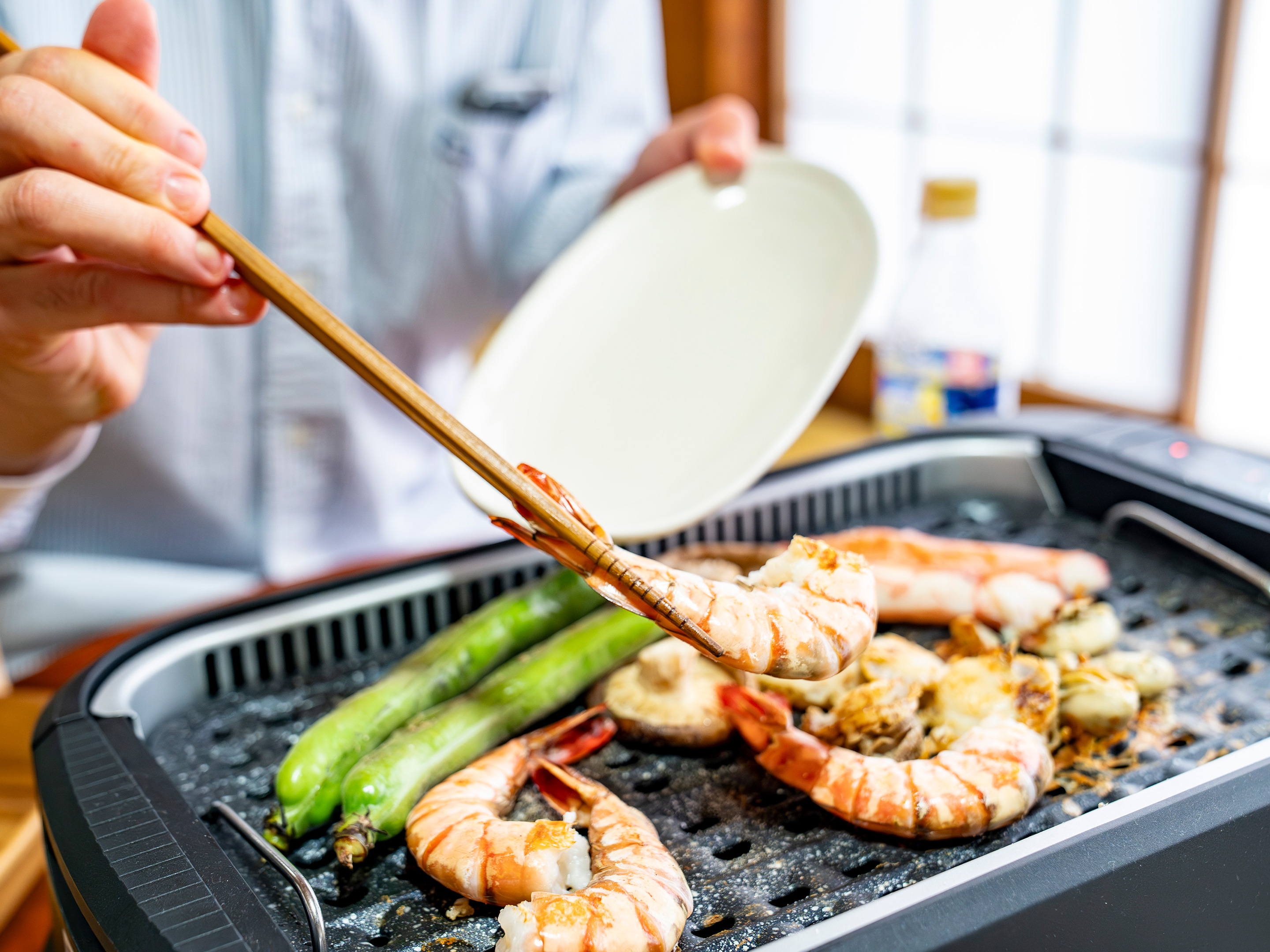 吸煙グリル利用イメージ