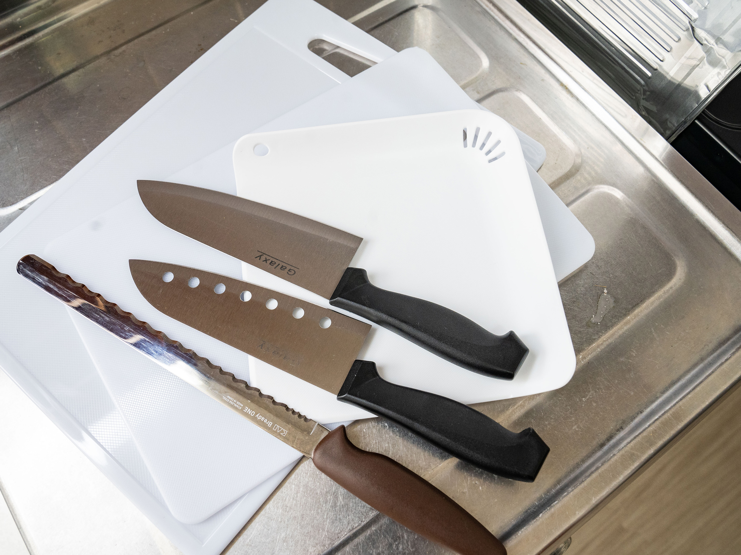 キッチン内無料貸出備品　包丁・まな板