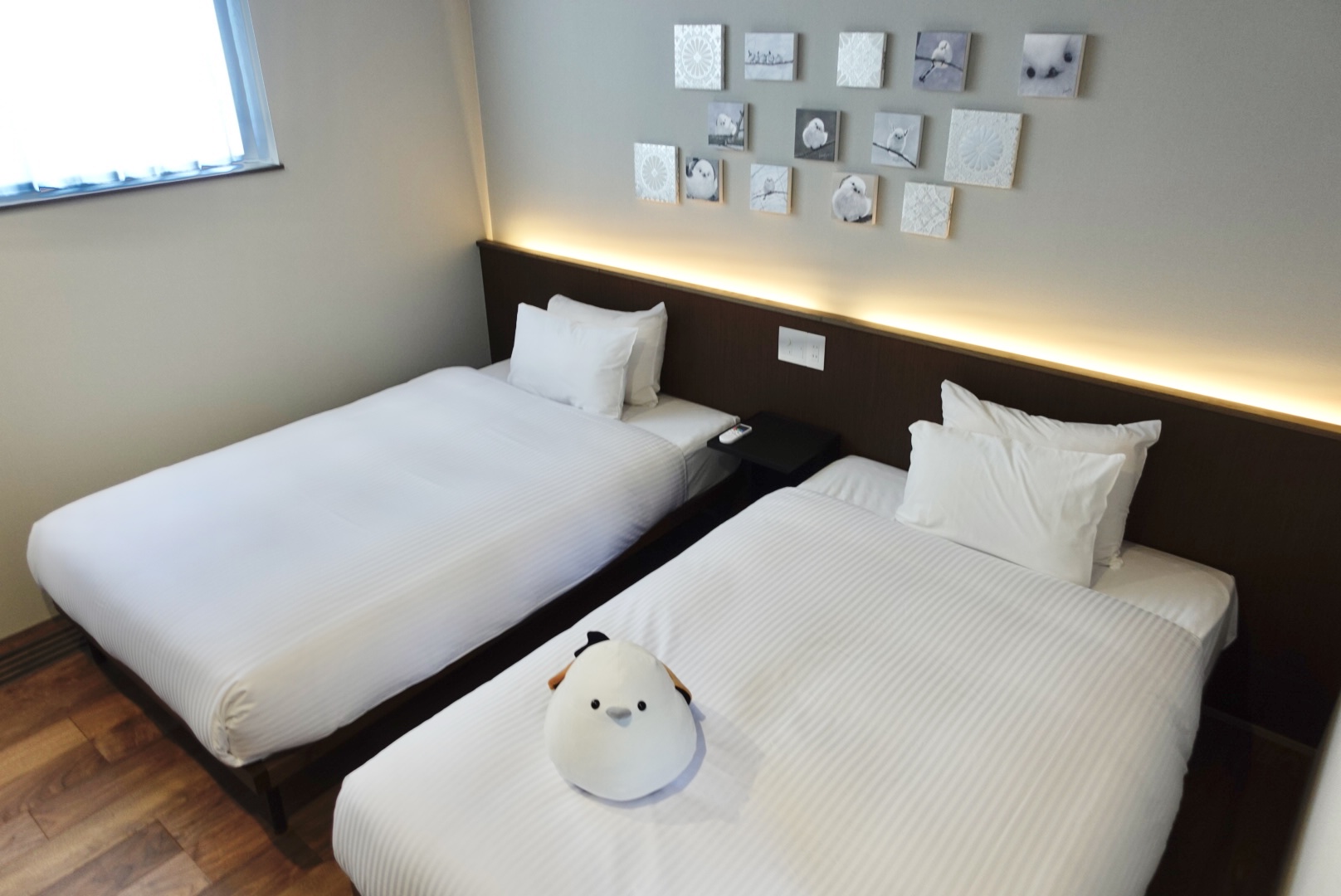 シマエナガ寝室