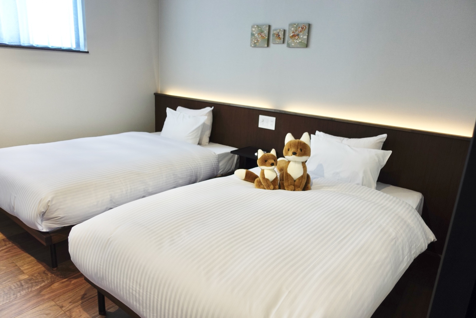 キタキツネ寝室