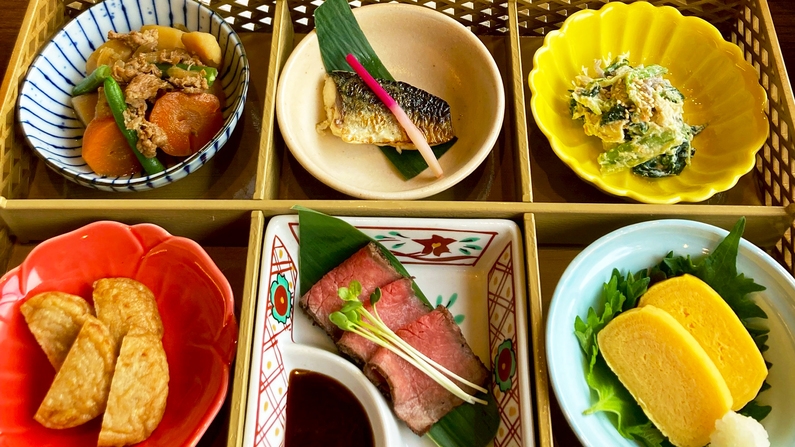 【朝食付き】2026年2月客室フルリニューアル！滞在期間中は館内利用し放題♪平家の郷で整う朝食を★