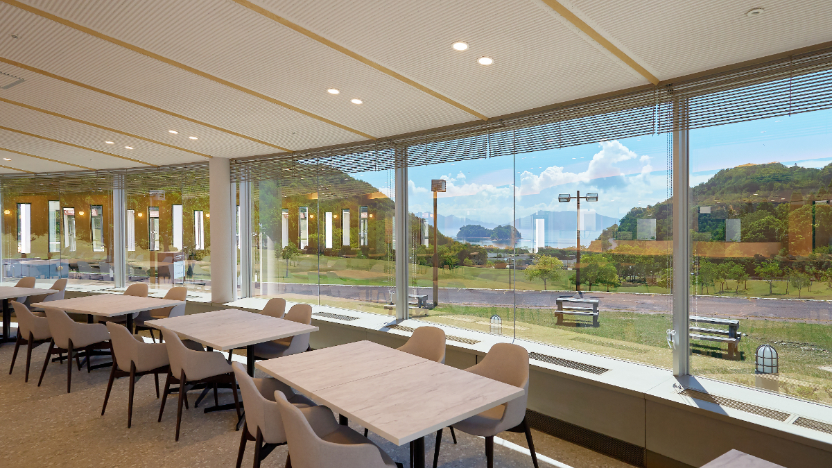 レストラン【オーシャン・ブリス】店内