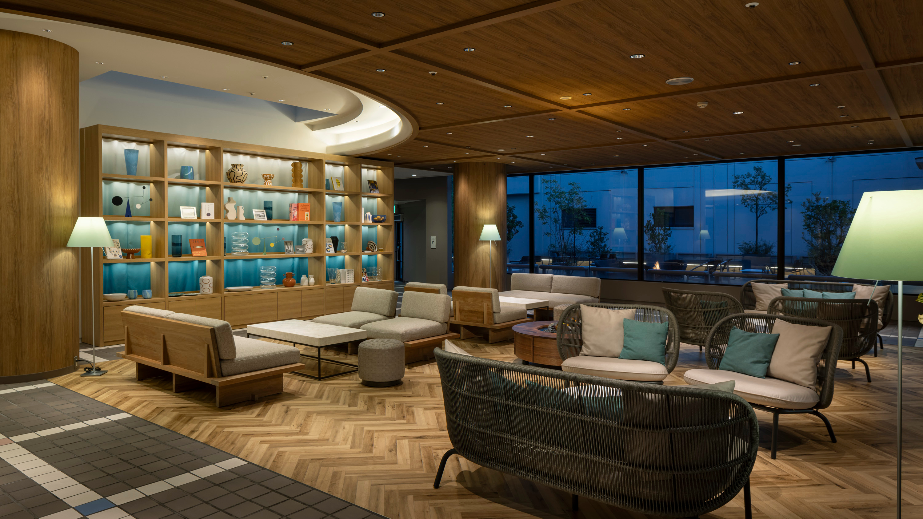 【ホテル】ロビースペース