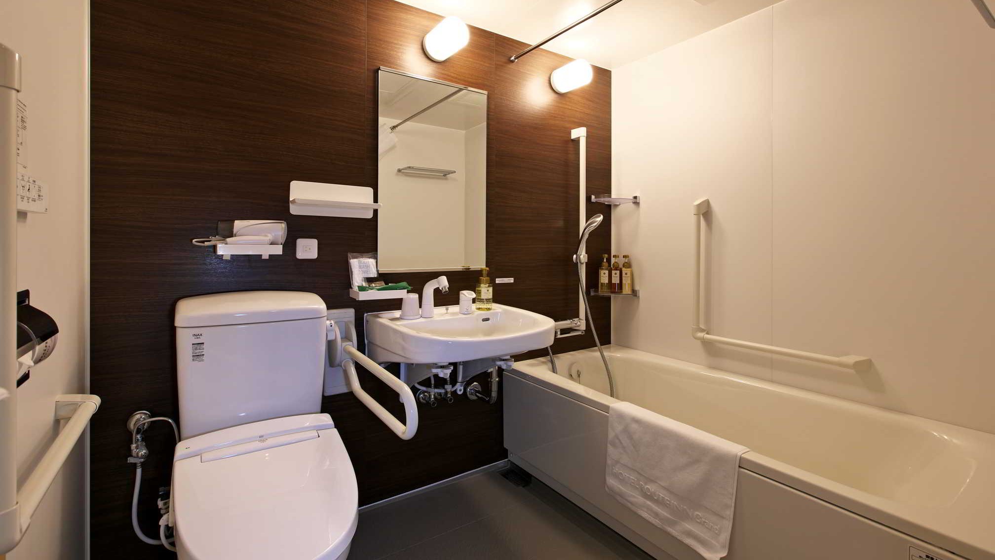 オープンシングルバスルーム