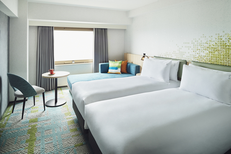 スタンダードツイン　ソファ付