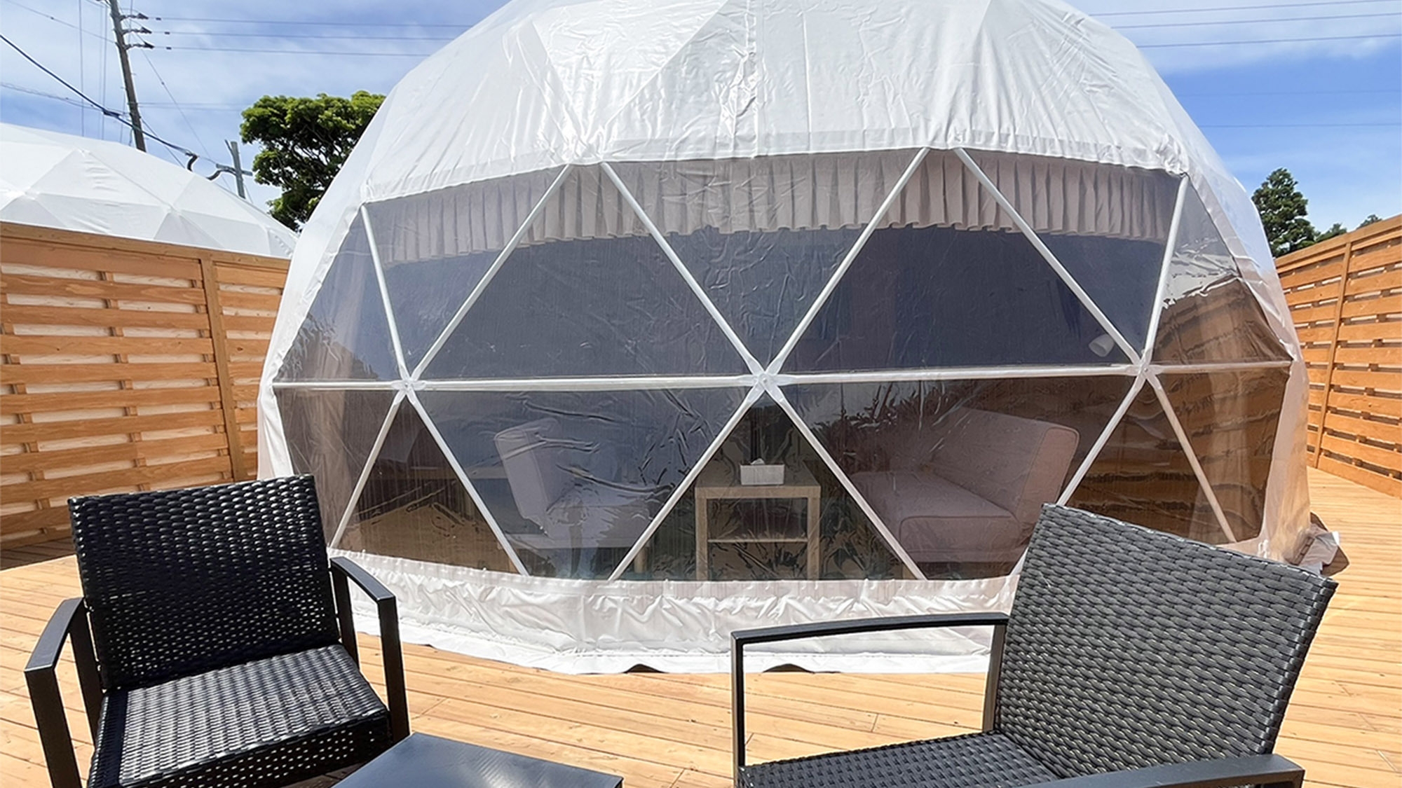 【直前割・10％OFF】見つけた今がチャンス！ドームorコンテナ滞在をお得に楽しめるプラン〈素泊〉