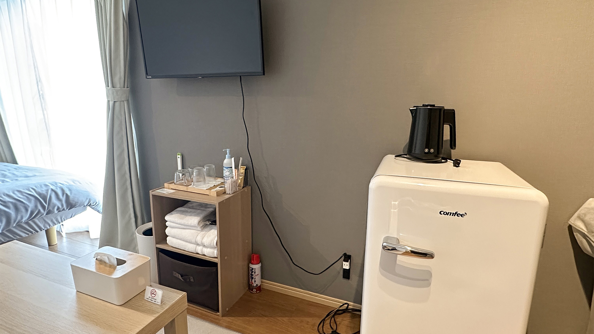 ・【コンテナツイン】充実した室内設備とアメニティで快適な滞在を