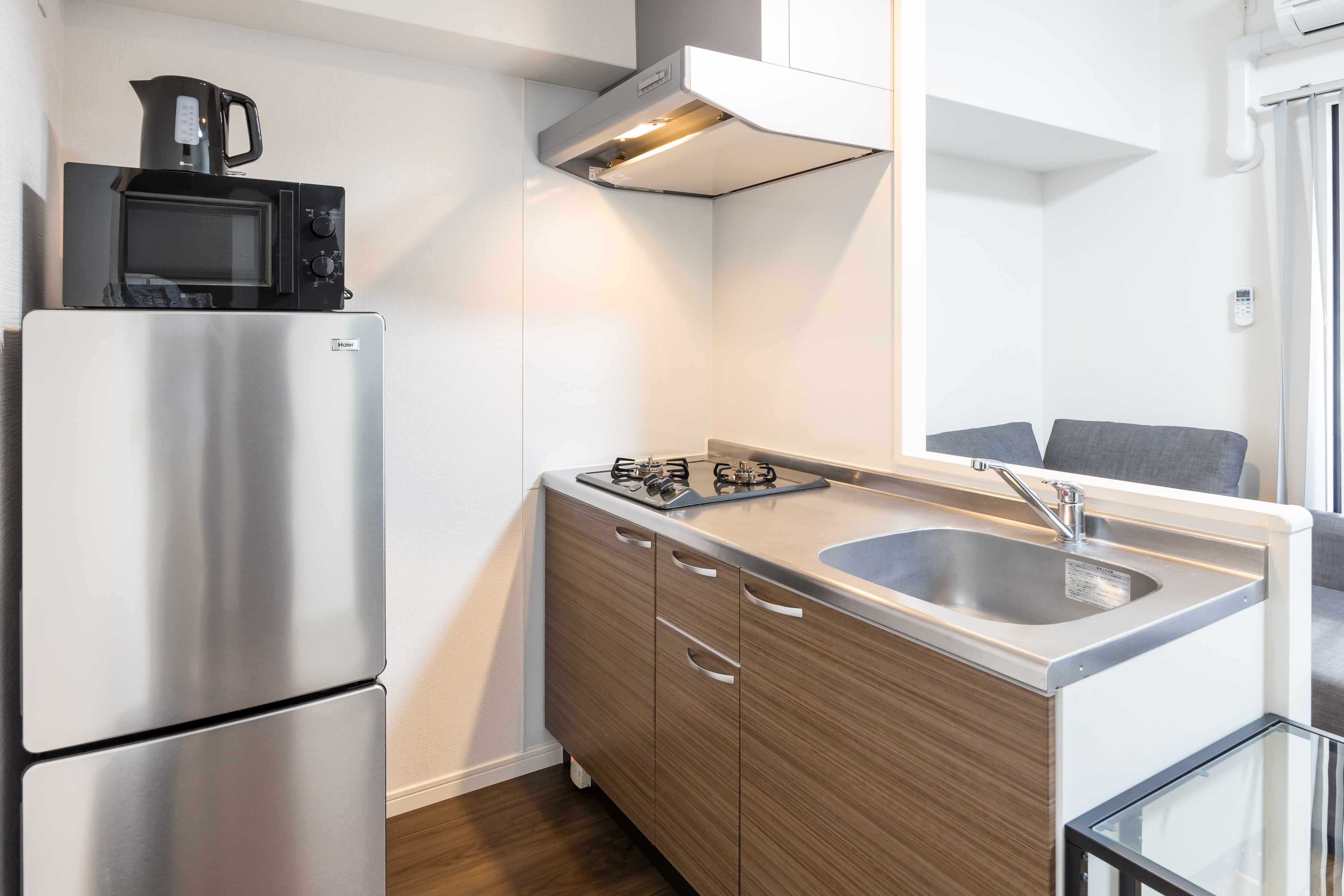 キッチン、冷蔵庫