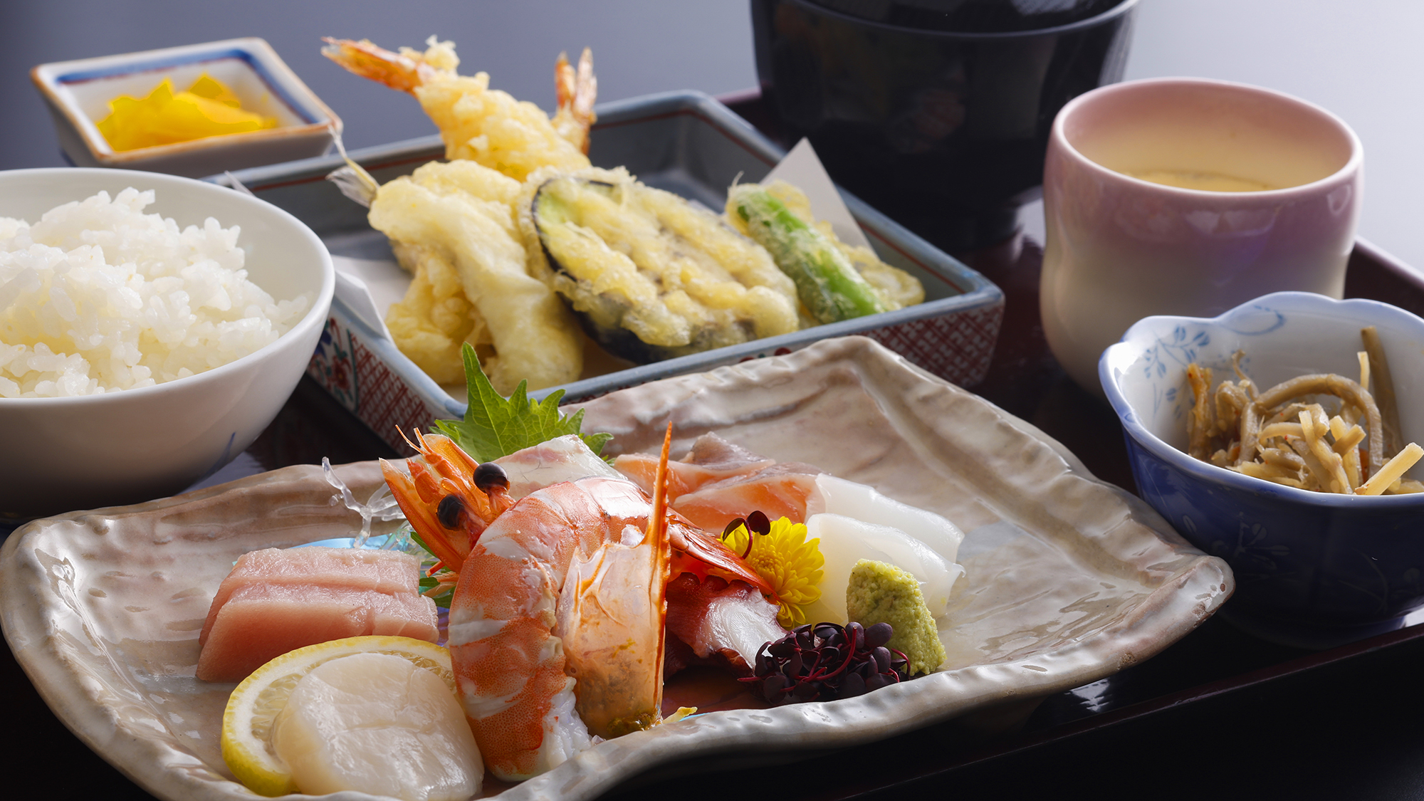 ■お食事■湯治プラン限定！至れり尽くせりのワンプレート