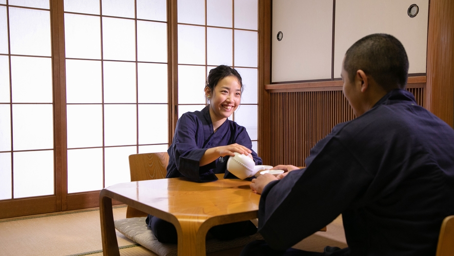 ■館内施設■和室でゆったり過ごす非日常を