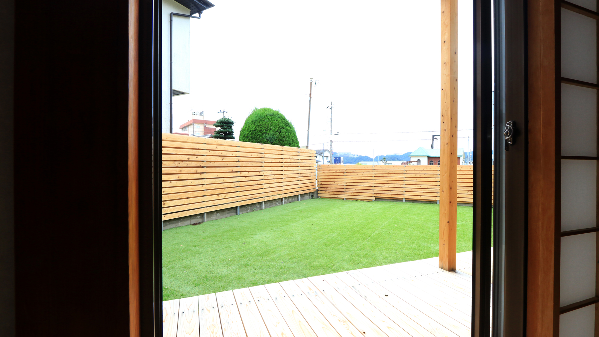 【和室】部屋からドッグランへ直通