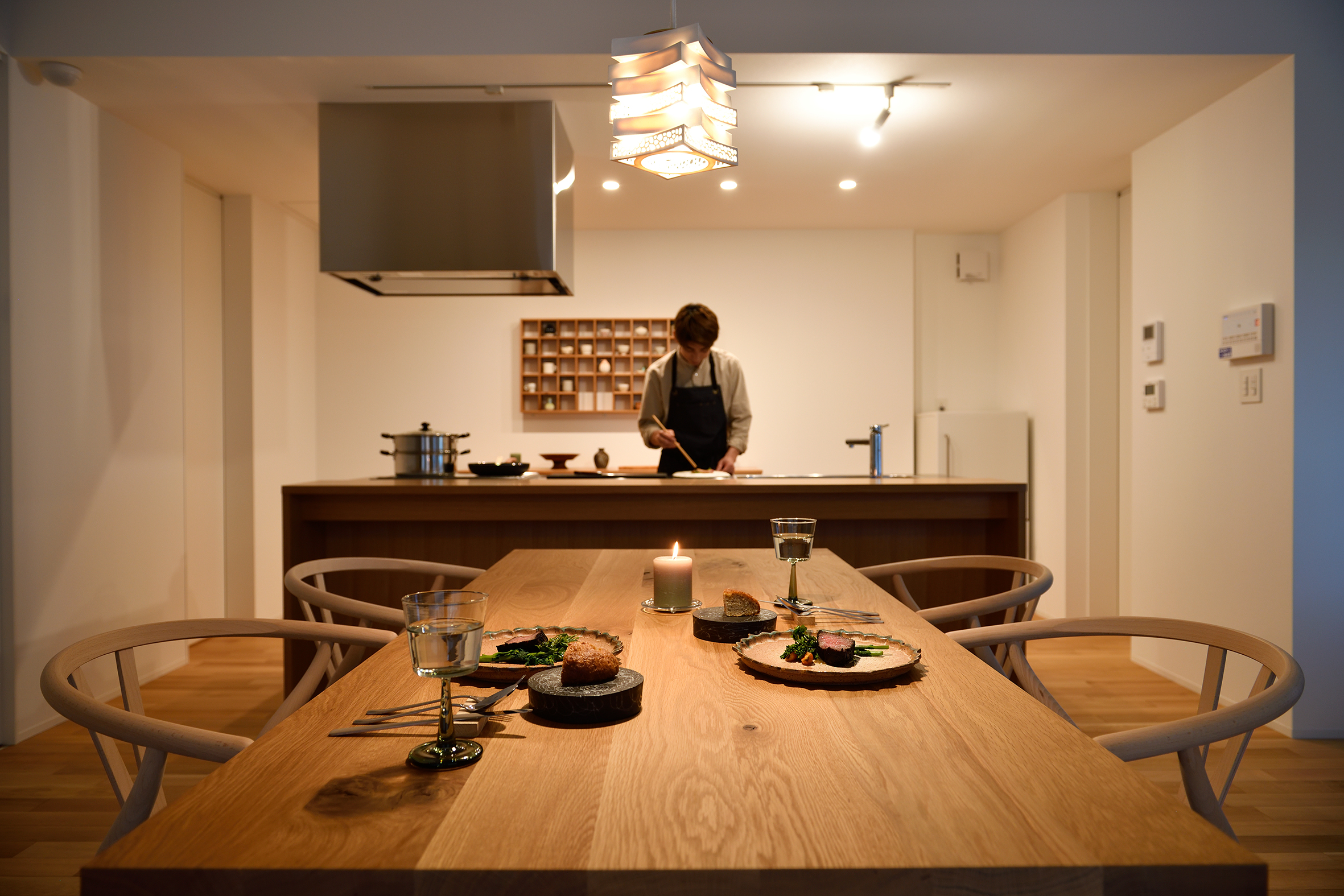 出張シェフプランの風景