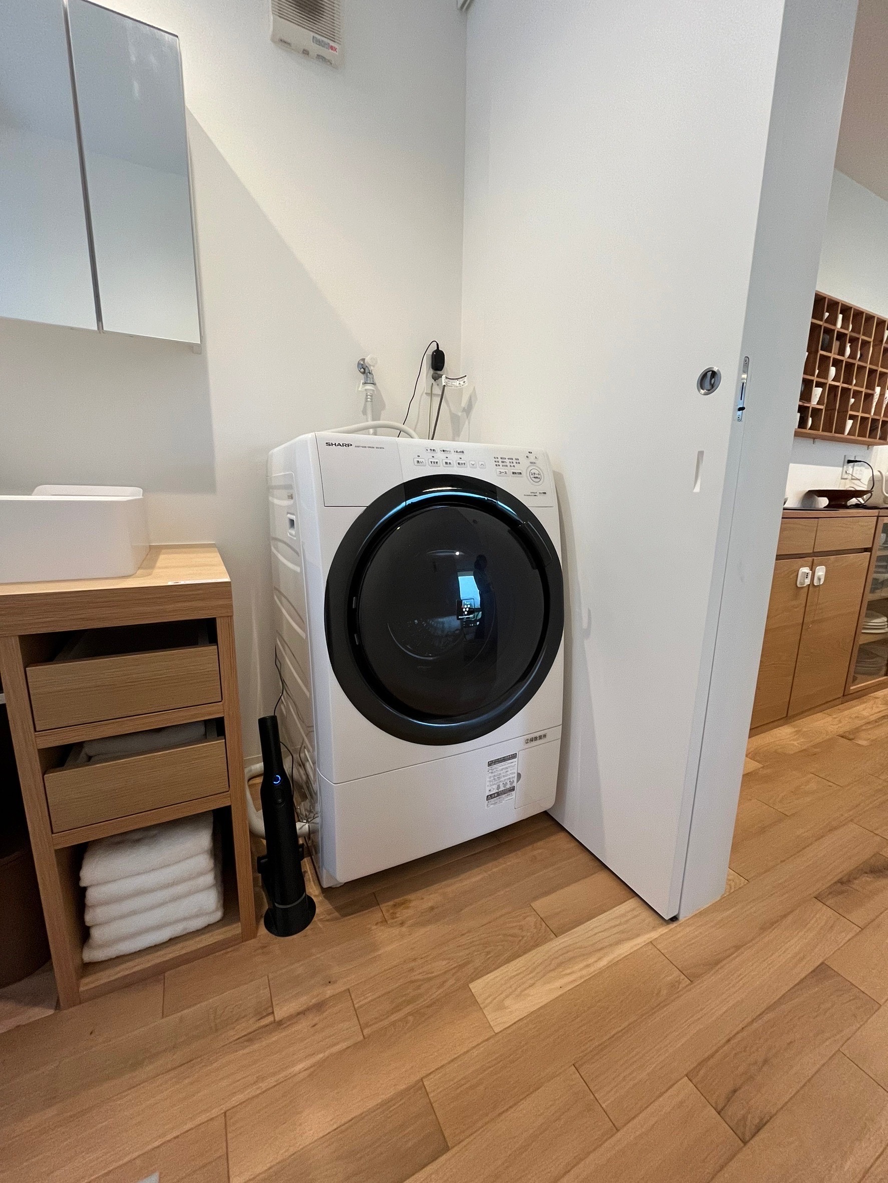 無料設備～洗濯乾燥機～