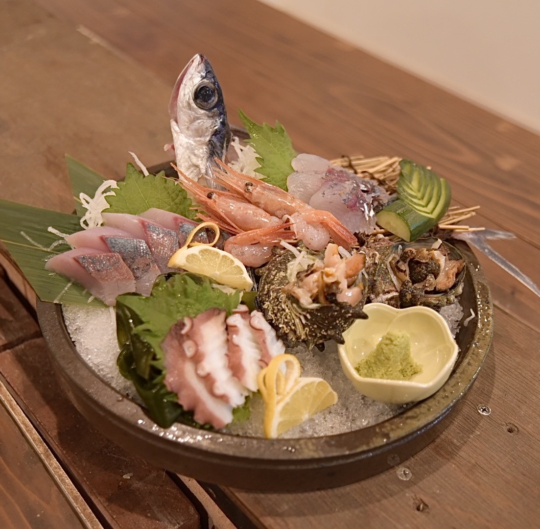食材オプション～刺身盛合わせ（有料）