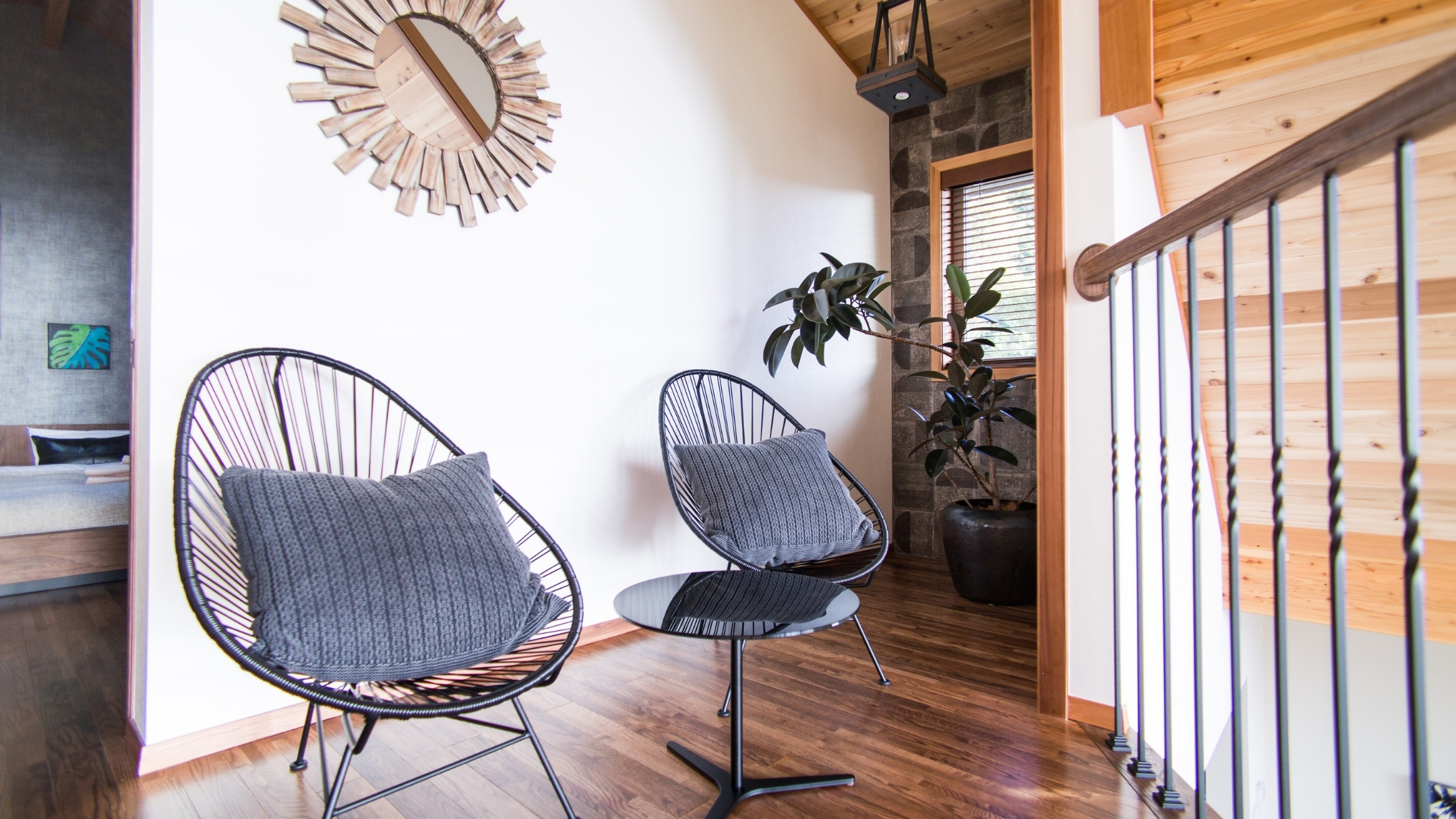 【マスターベッドルーム】海を眺めながらゆっくり寛ぐーThe earl