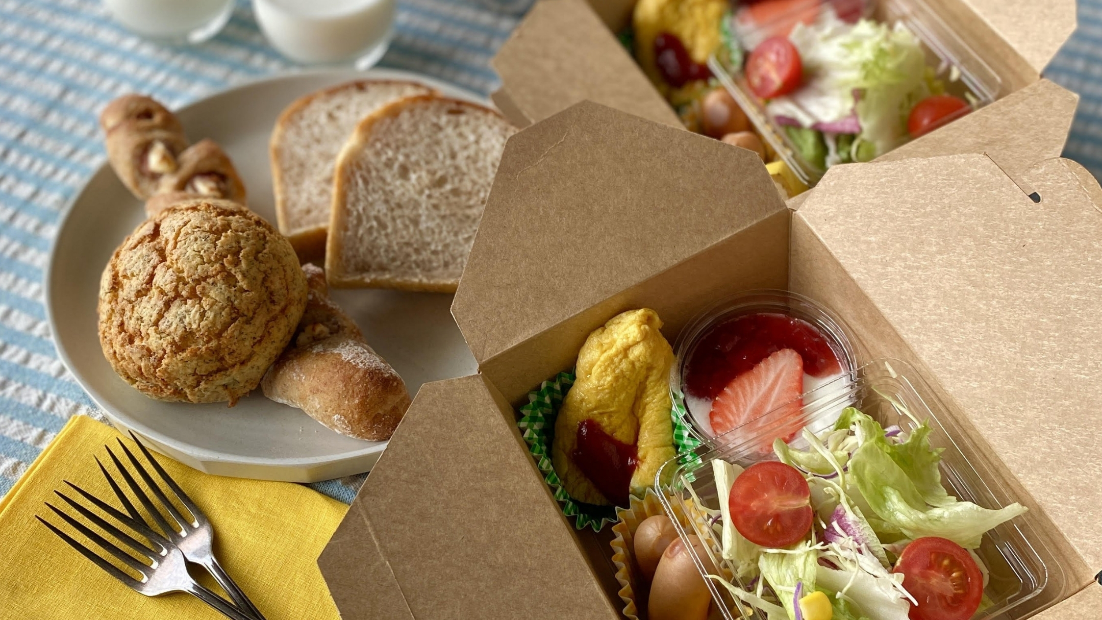 ・【モーニングBOX】館山の名店『AWA CAFE』のモーニングBOX