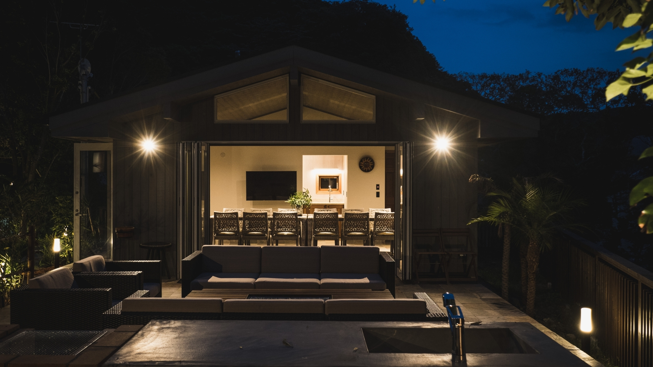 ・【ガゼボ】BBQラウンジに併設したガゼボ（キッチン/トイレ完備）－The earl