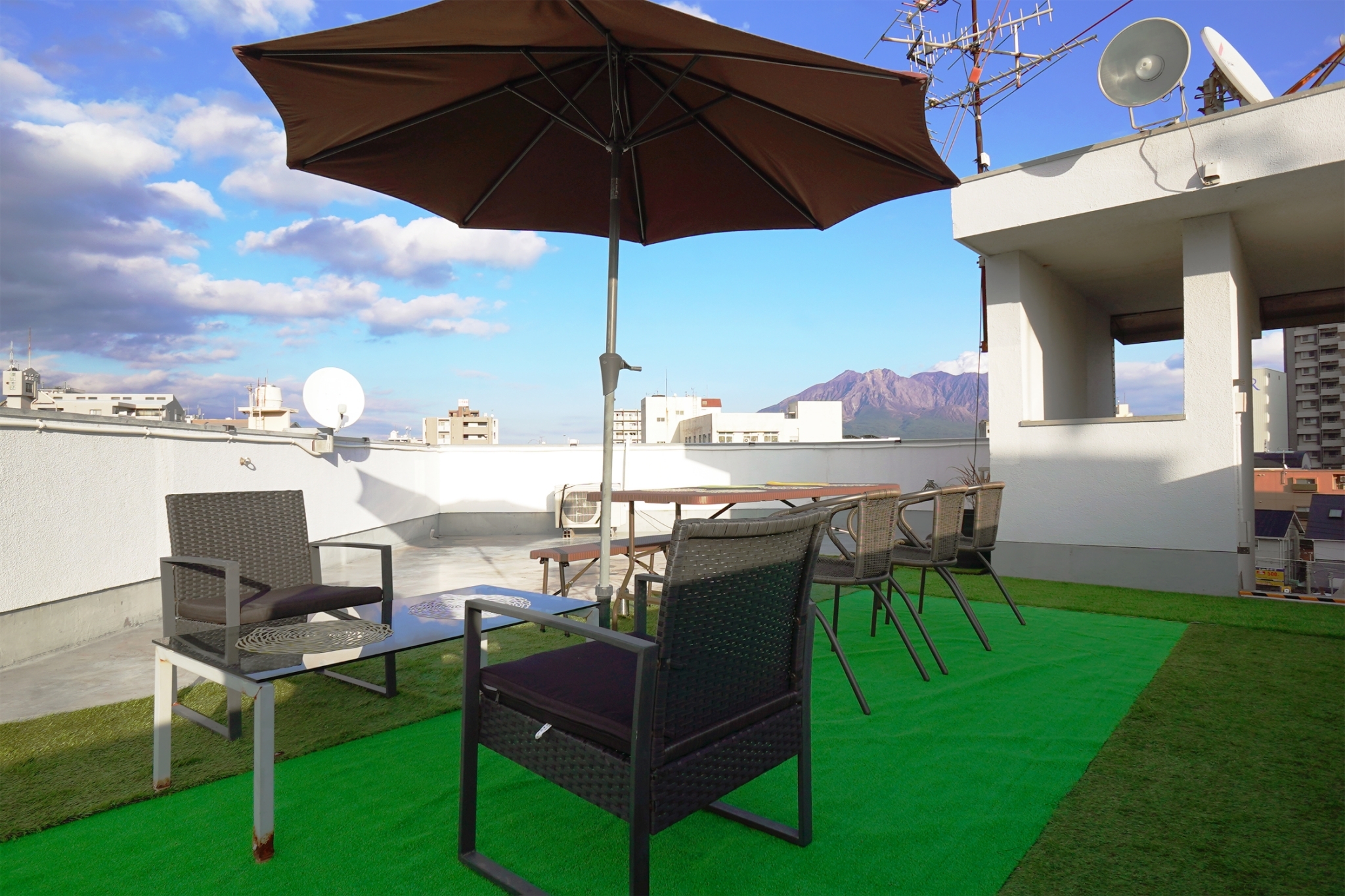 屋上テラス