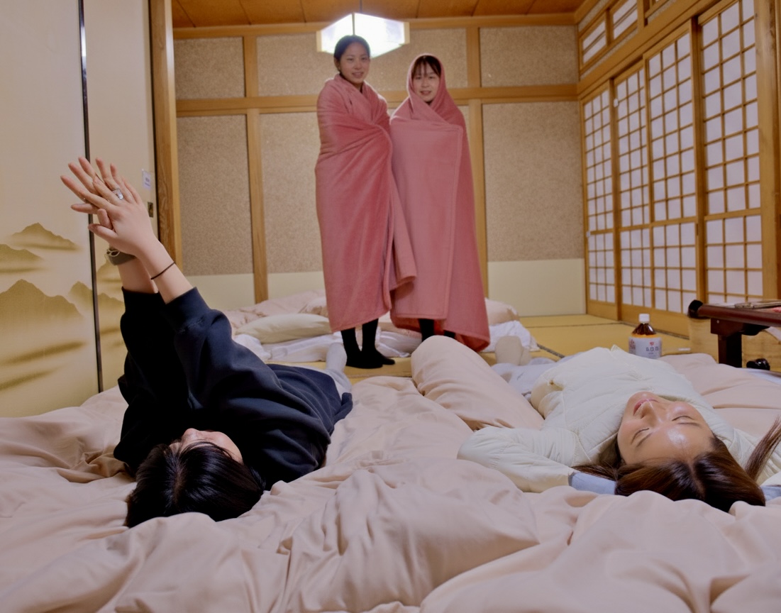 合宿みたいに自由に