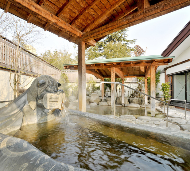 *【露天風呂】黒獅子の露天風呂