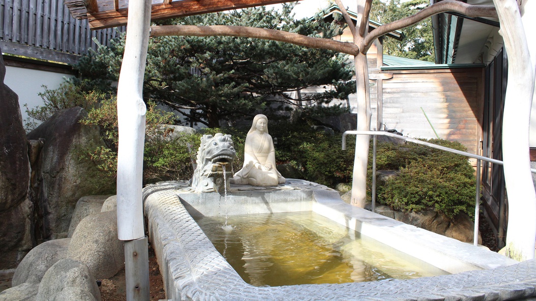 *【露天風呂】卯の花姫の天然風呂