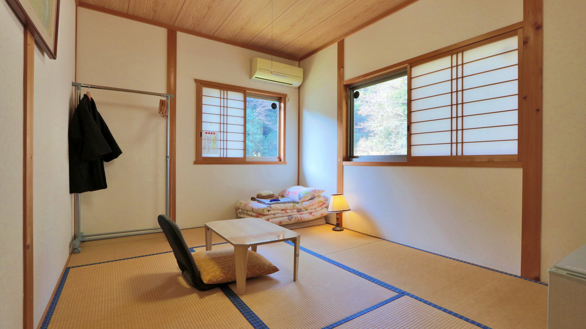 【和室6畳】1-2名でご利用いただけるお部屋です