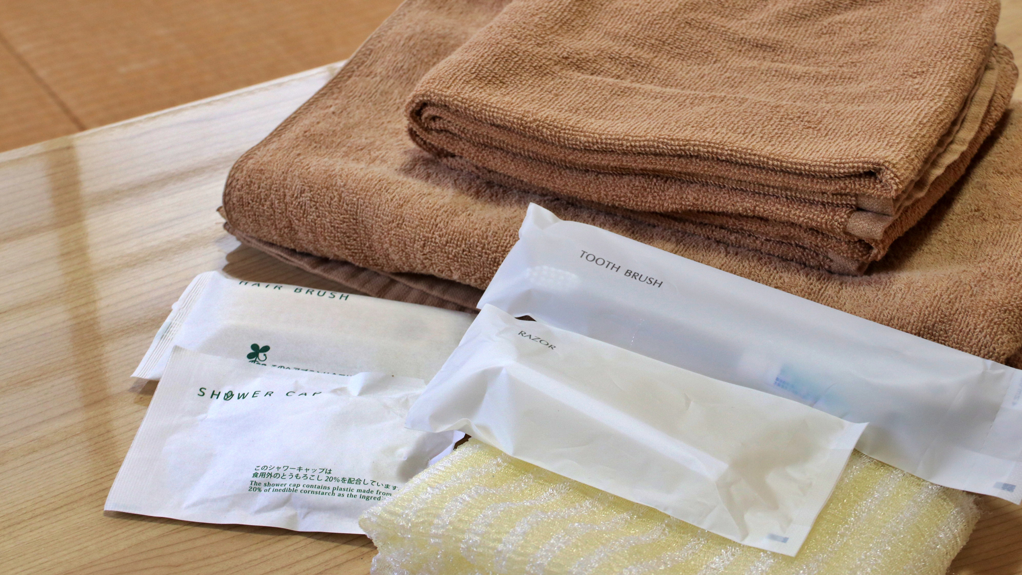 【アメニティ】女性用と男性用があります