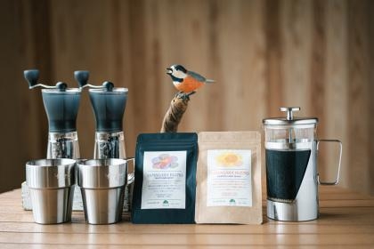 【1泊2食】くまもとゆったり森プラン　〜森で深呼吸、珈琲と野外体験とものづくりのひととき〜