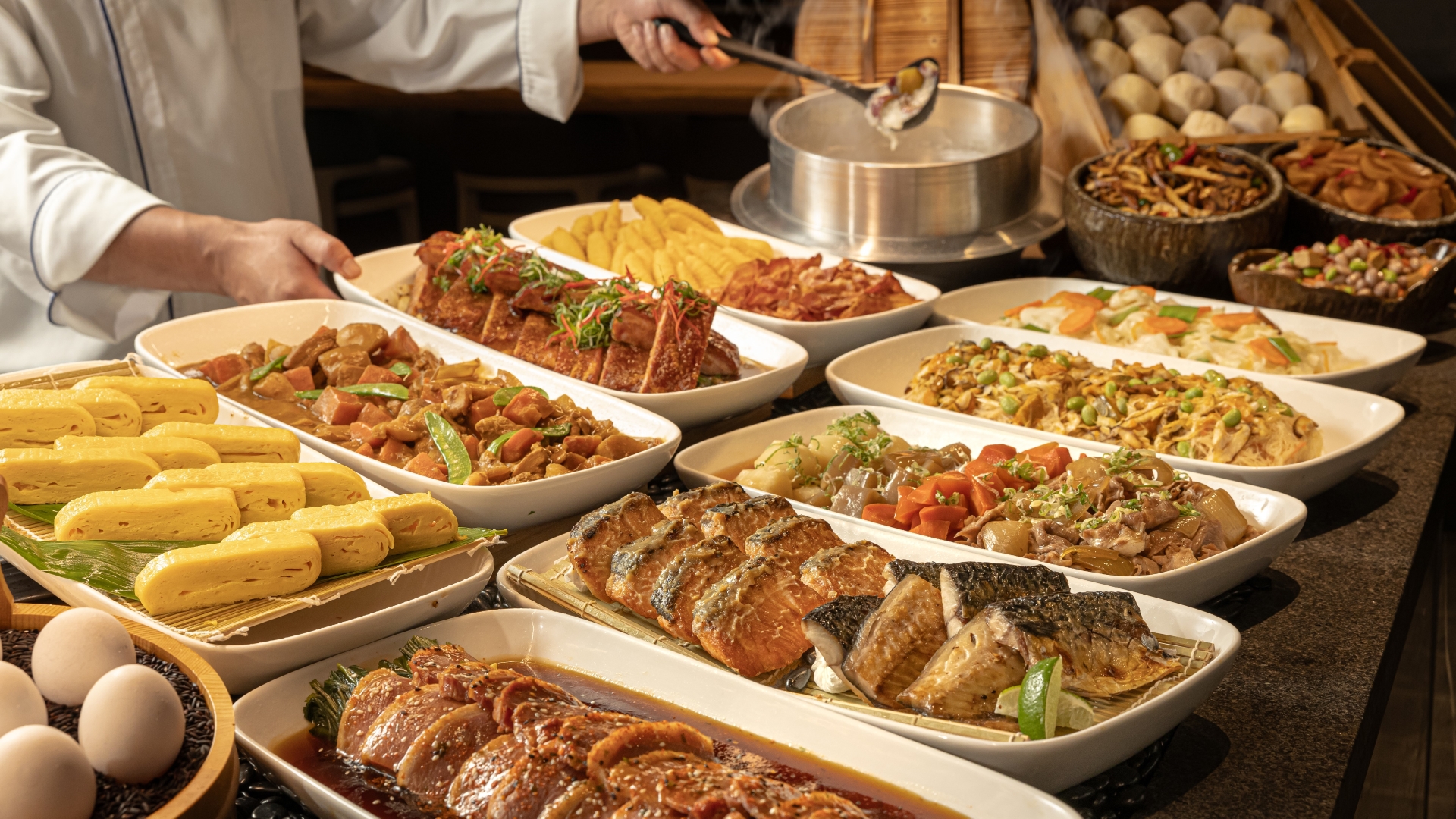 朝食（三藩レストラン）