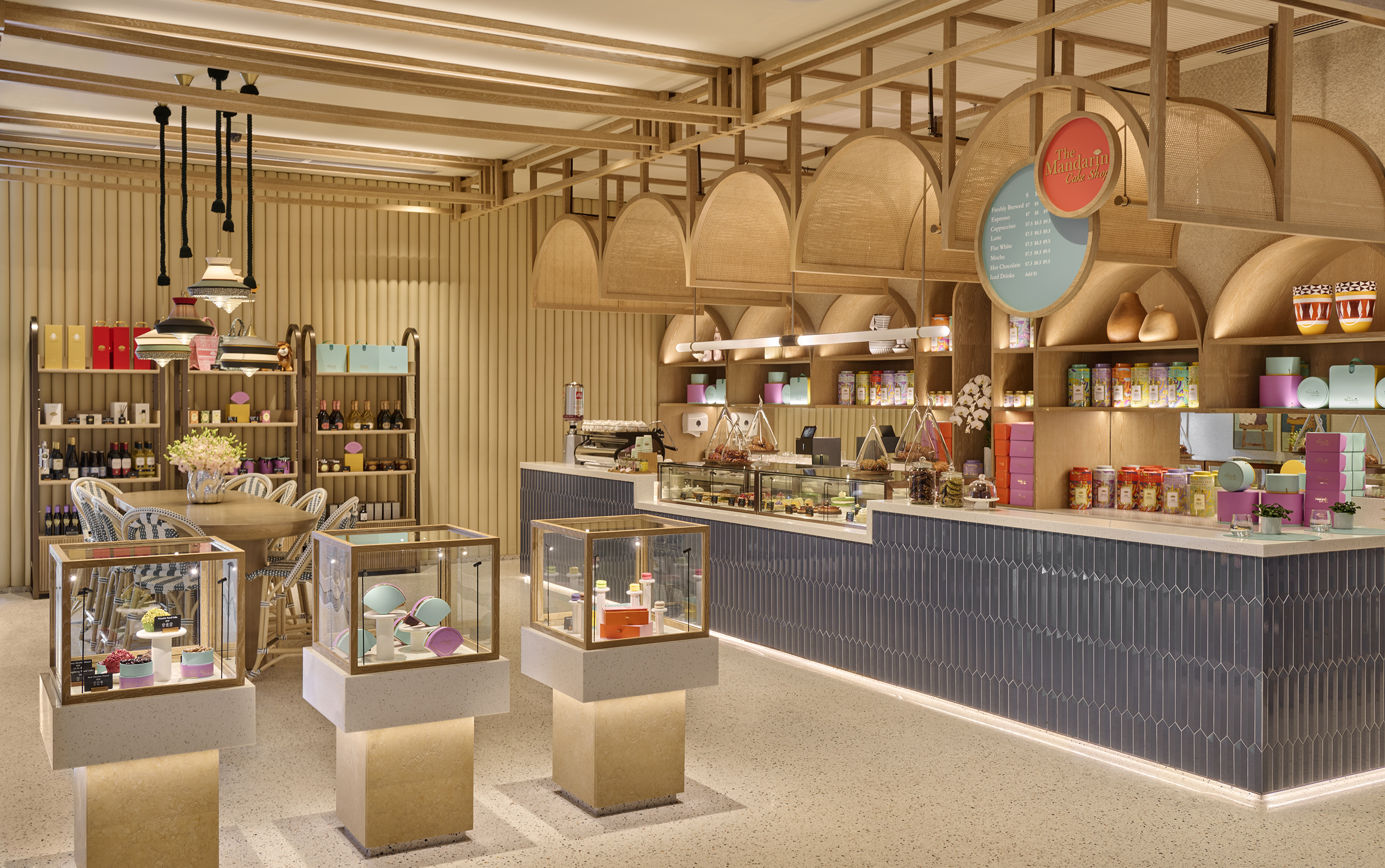 ケーキショップ「The Mandarin Cake Shop」