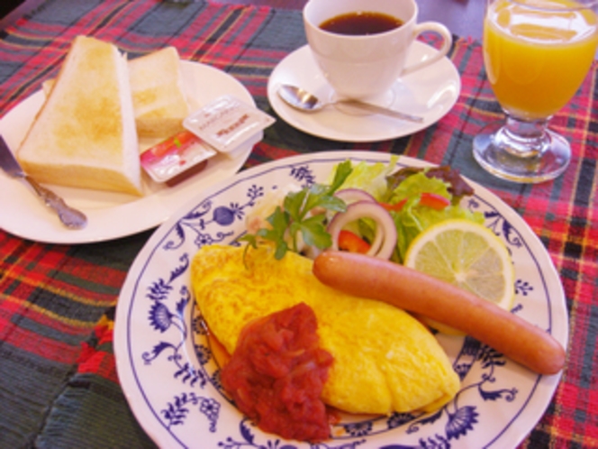 ■ご朝食■オムレツモーニング