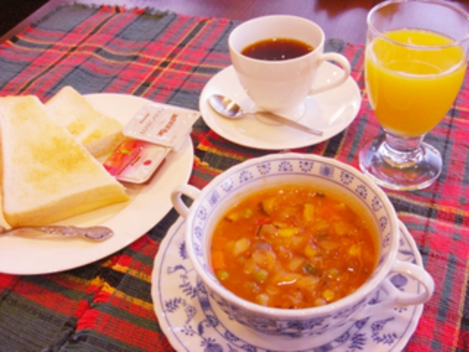 ■ご朝食■食べる元気スープ
