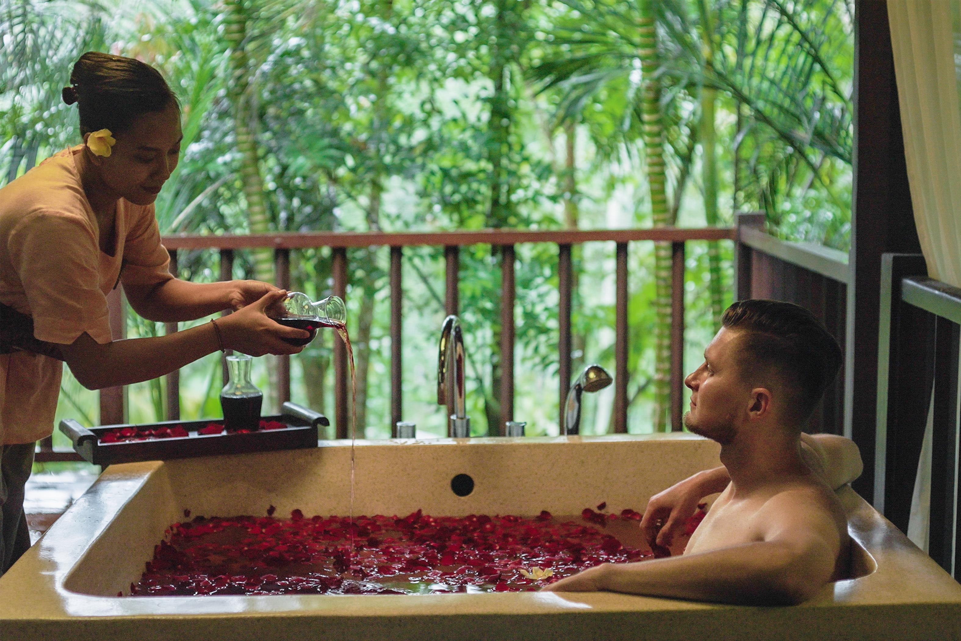 「Kayumanis Spa Ubud」スパ