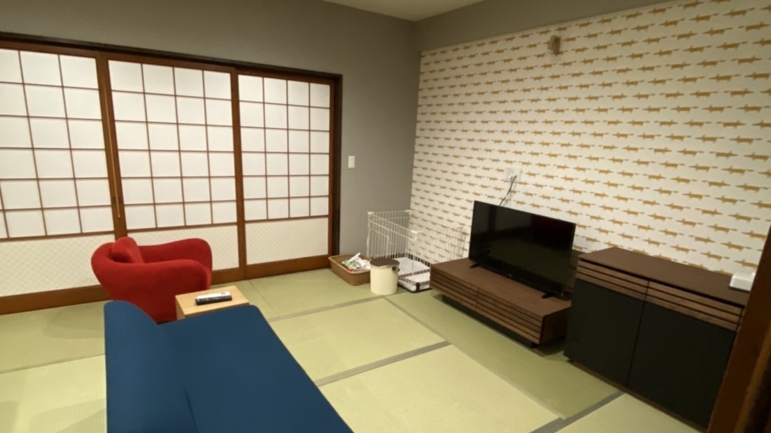 ■スイート78平米【わんちゃんと一緒】半露天風呂付客室