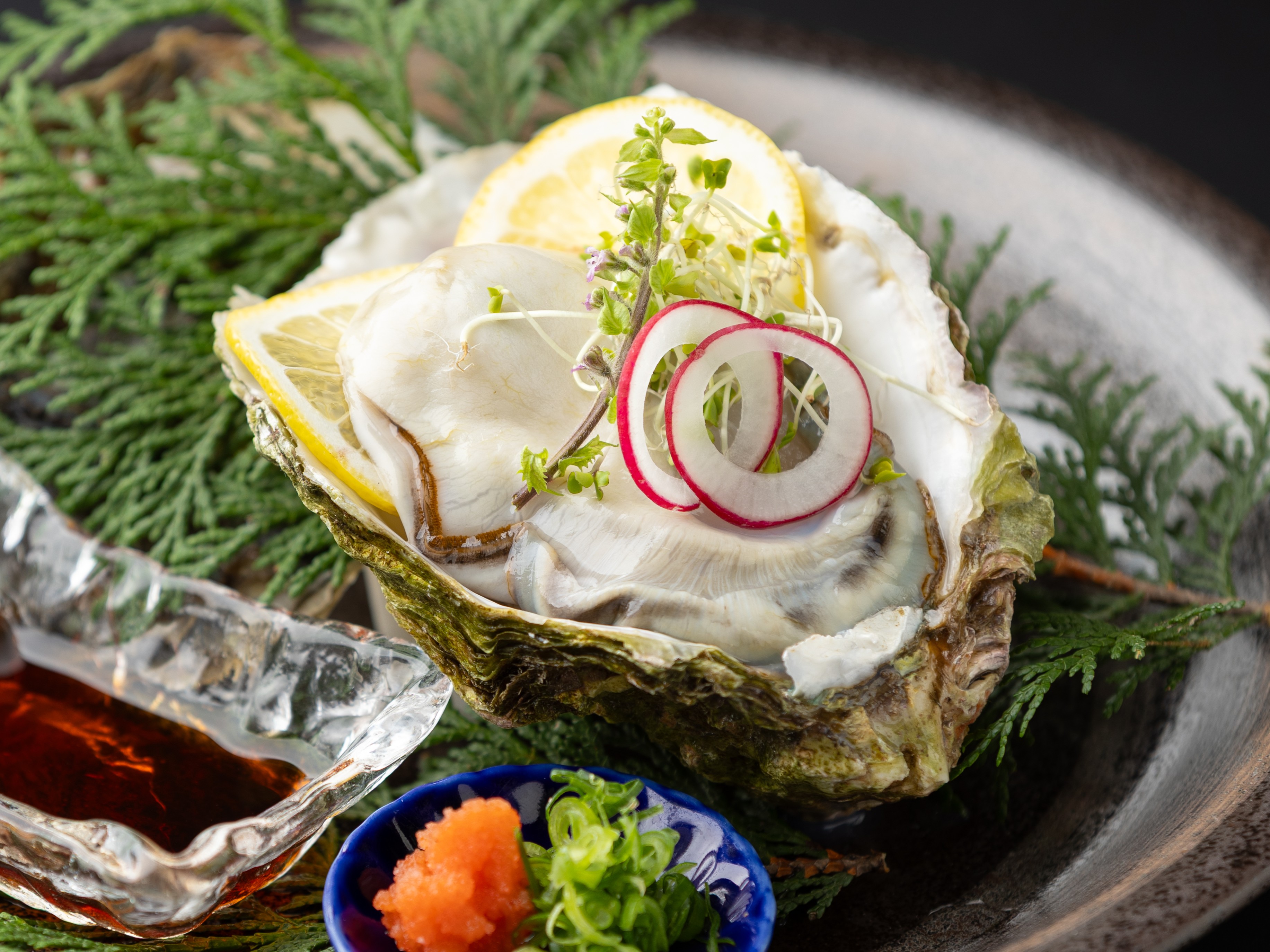 山陰岩ガキ酒蒸し