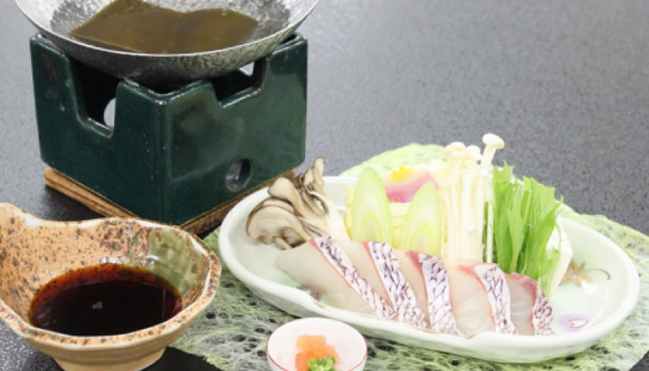 【別注料理】鯛しゃぶ（イメージ）