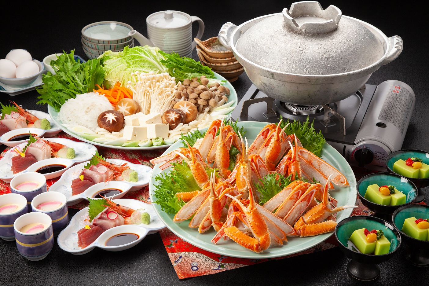 カニスキ　舞湖　（お食事の一例）