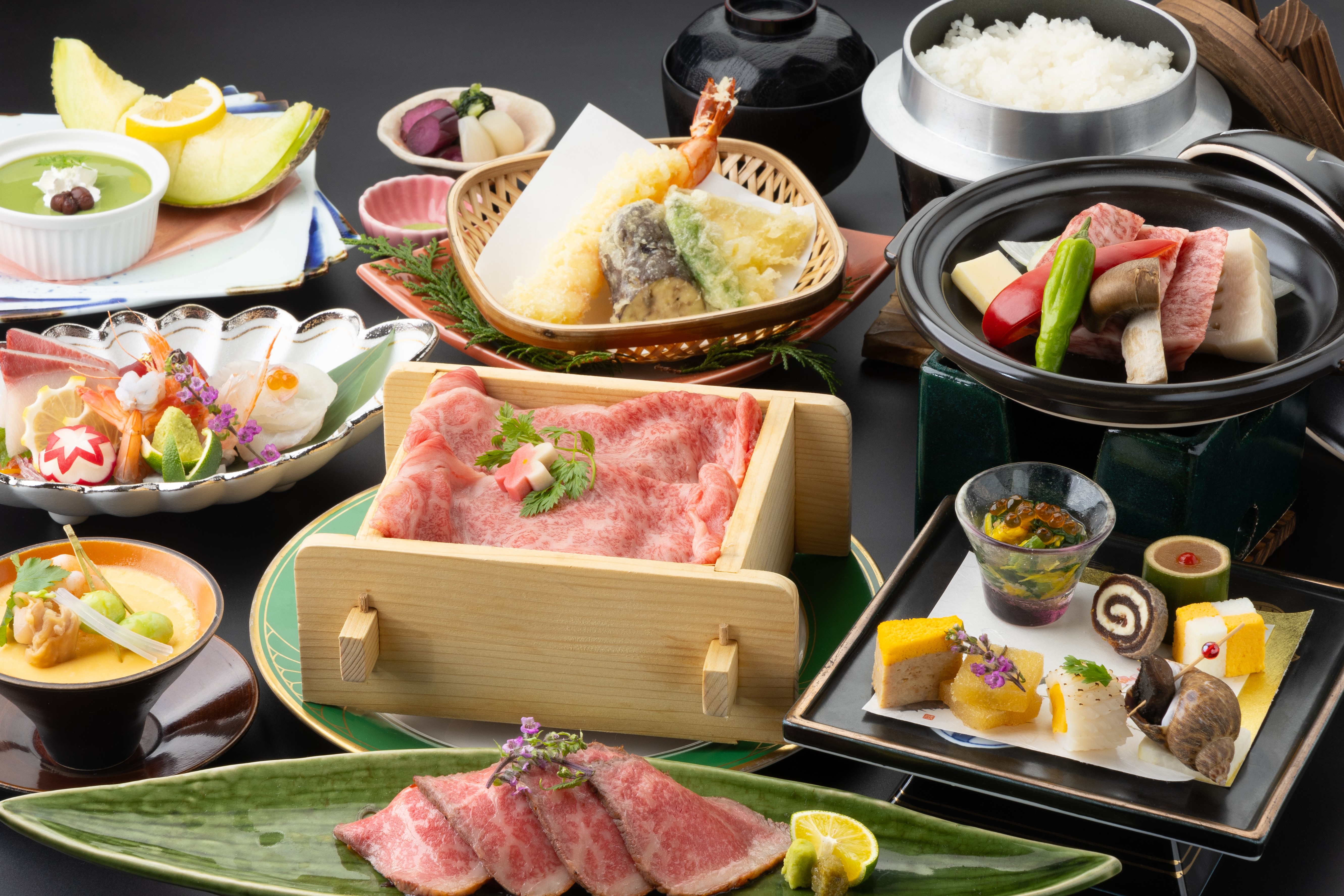 会席嘉宝（お食事の一例）