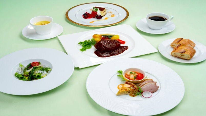 【早期30/夕朝食付】【葉山牛100％ハンバーグ】夕食時ワンドリンク＆お買物券付が2000円OFF