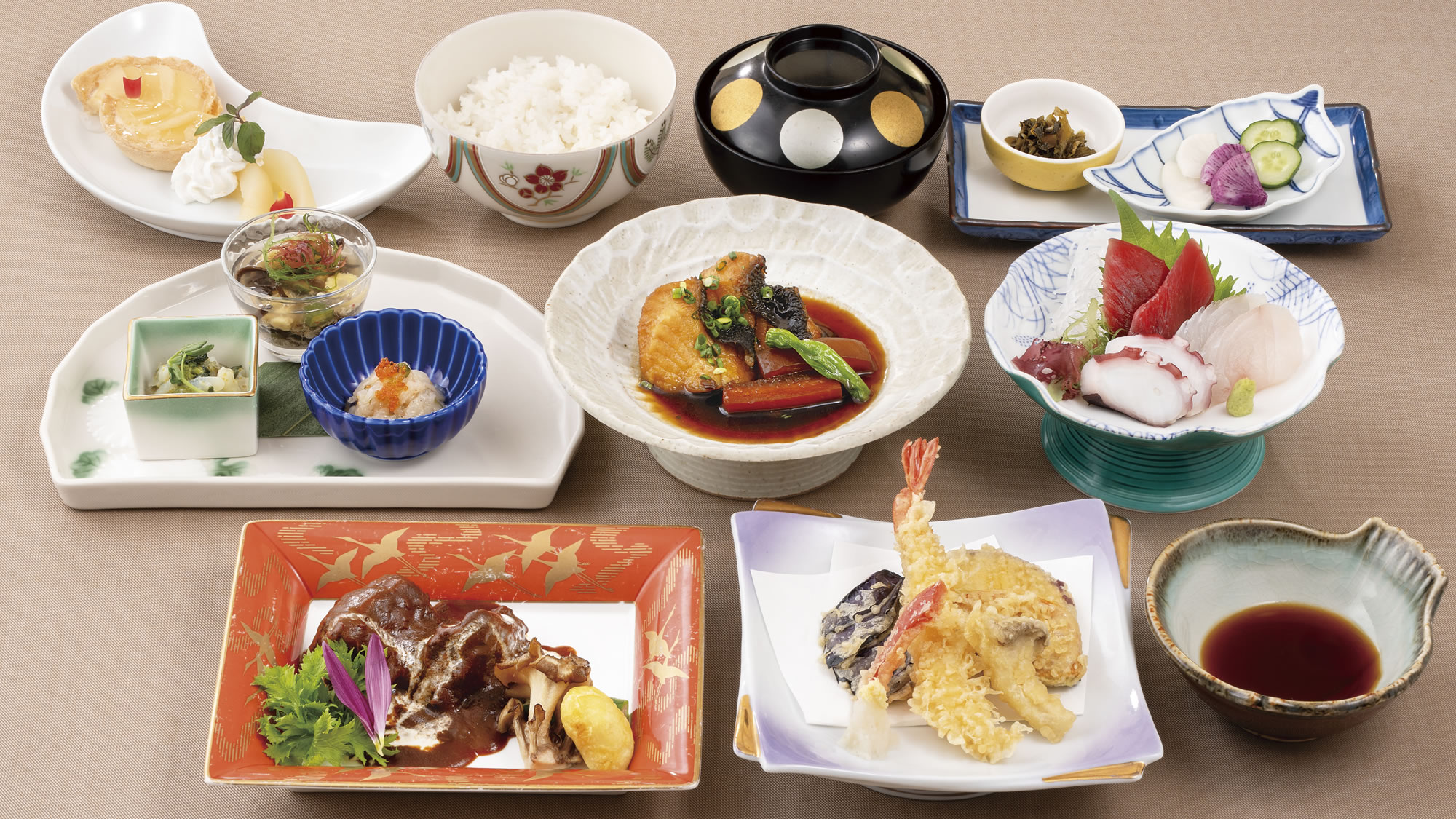 ６０周年記念コース（創作和食）